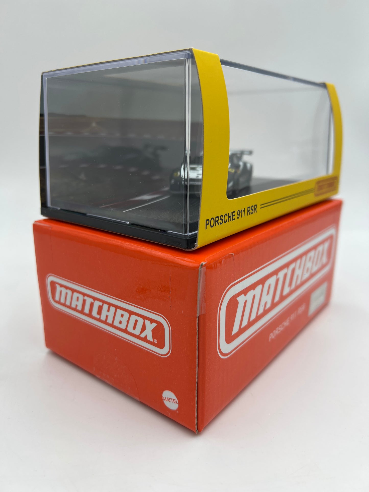 Matchbox Mattel Creations Porsche 911 RSR Black/White