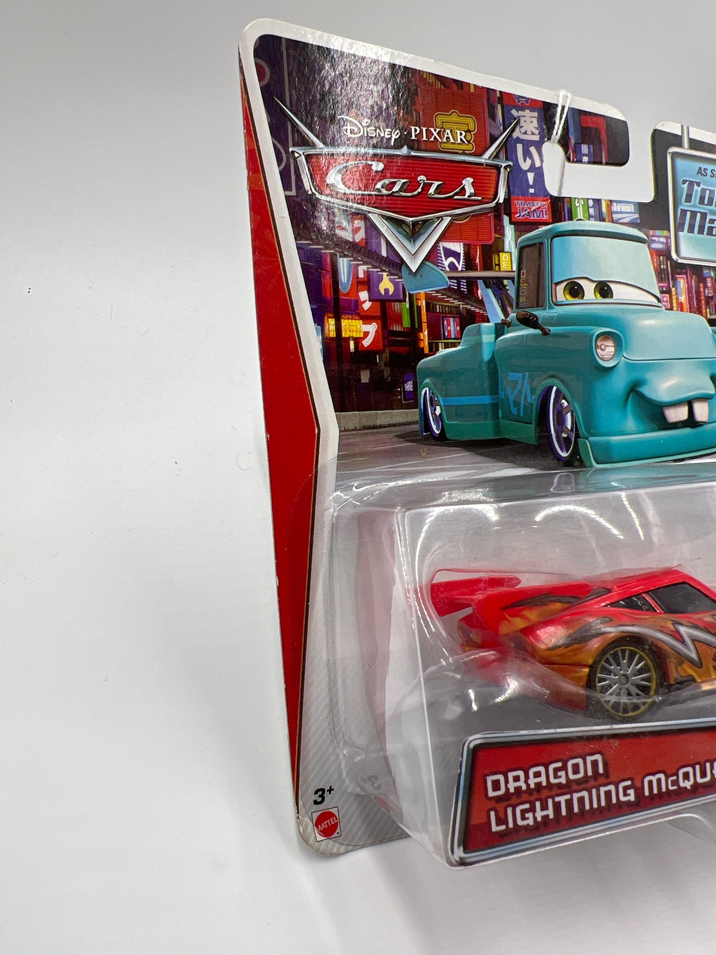 Disney Pixar Cars Tokyo Mater Dragon Lightning McQueen Red HTF