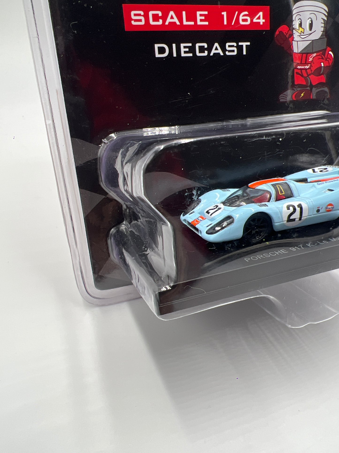 Sparky Scale 1/64 Diecast Gulf #21 Porsche 917 K Le Mans 170 VHTF Wheel Error