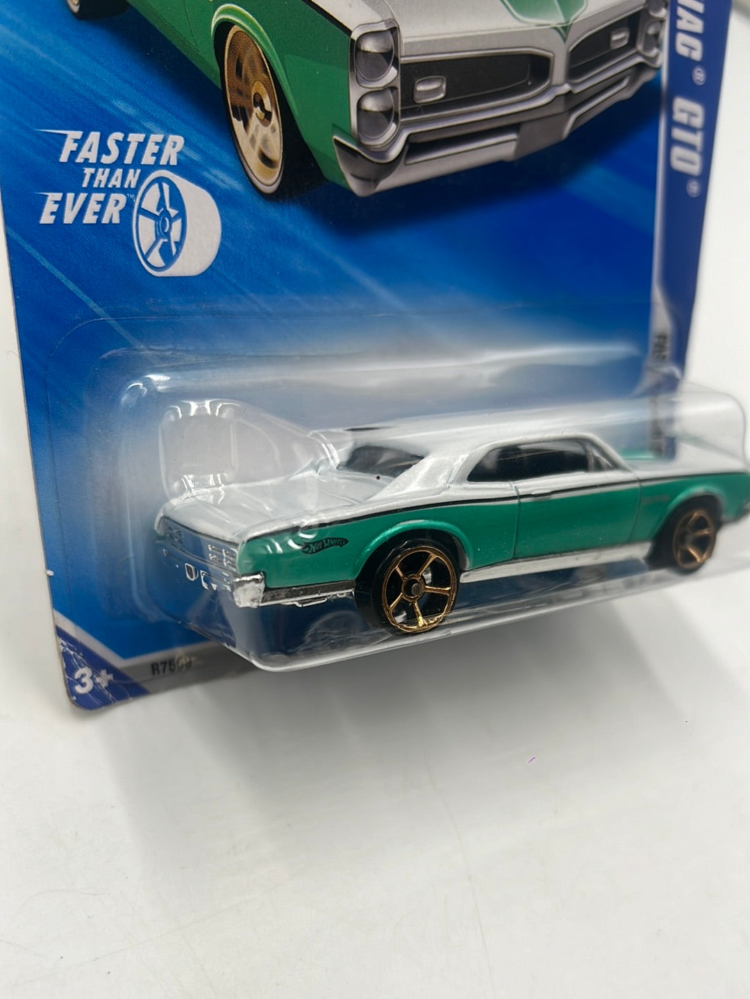 2010 Hot Wheels Faster Than Ever ‘67 Pontiac GTO Green 134/240 60E