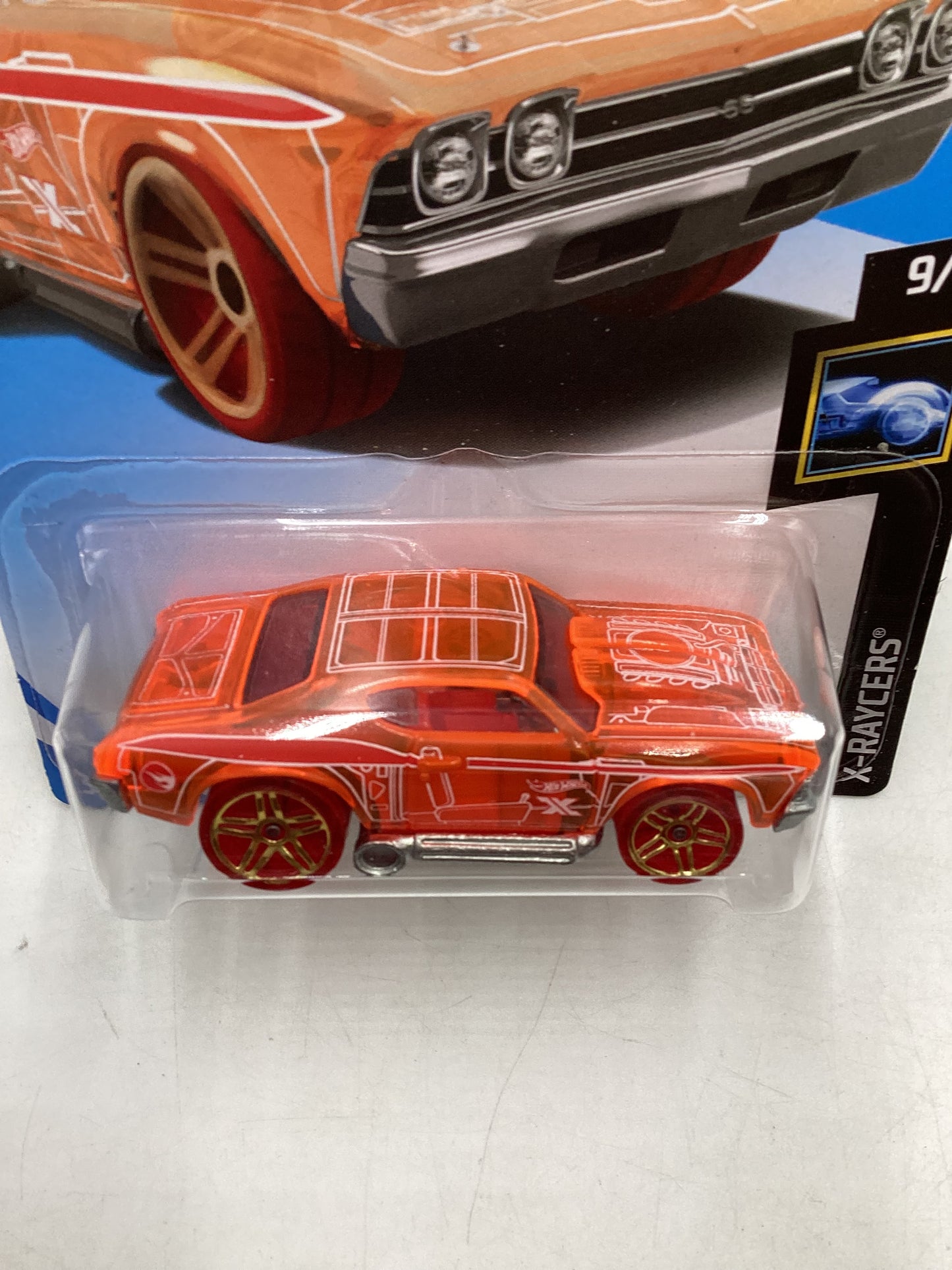 2019 HOT WHEELS TREASURE HUNT #60 Factory Sealed 69 Chevelle Orange 277G