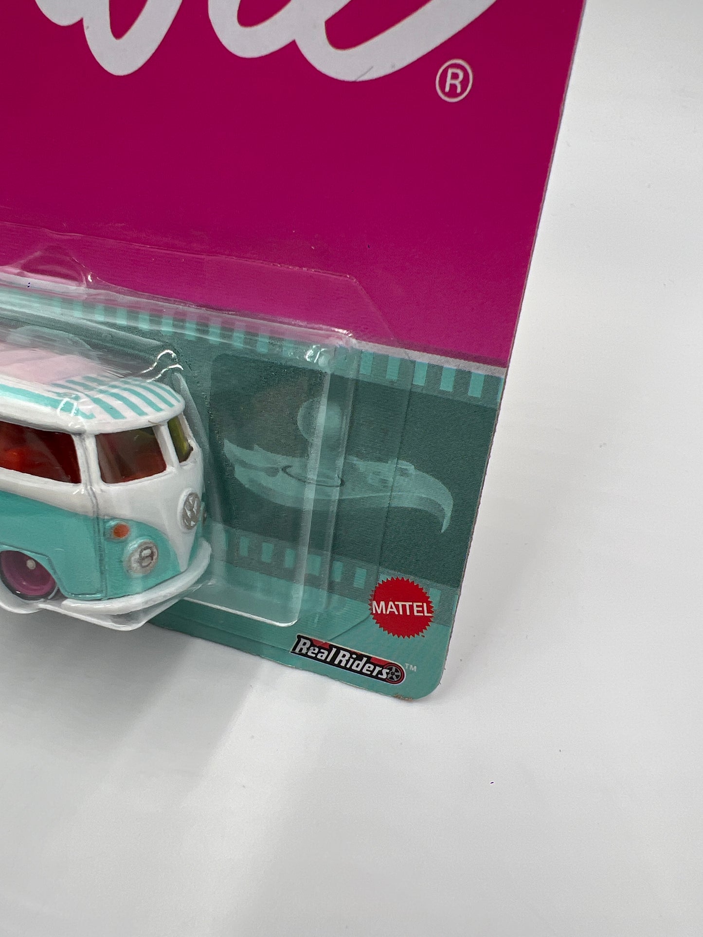 2024 Hot Wheels Pop Culture Premium Barbie Kool Kombi Light Blue/White 241E