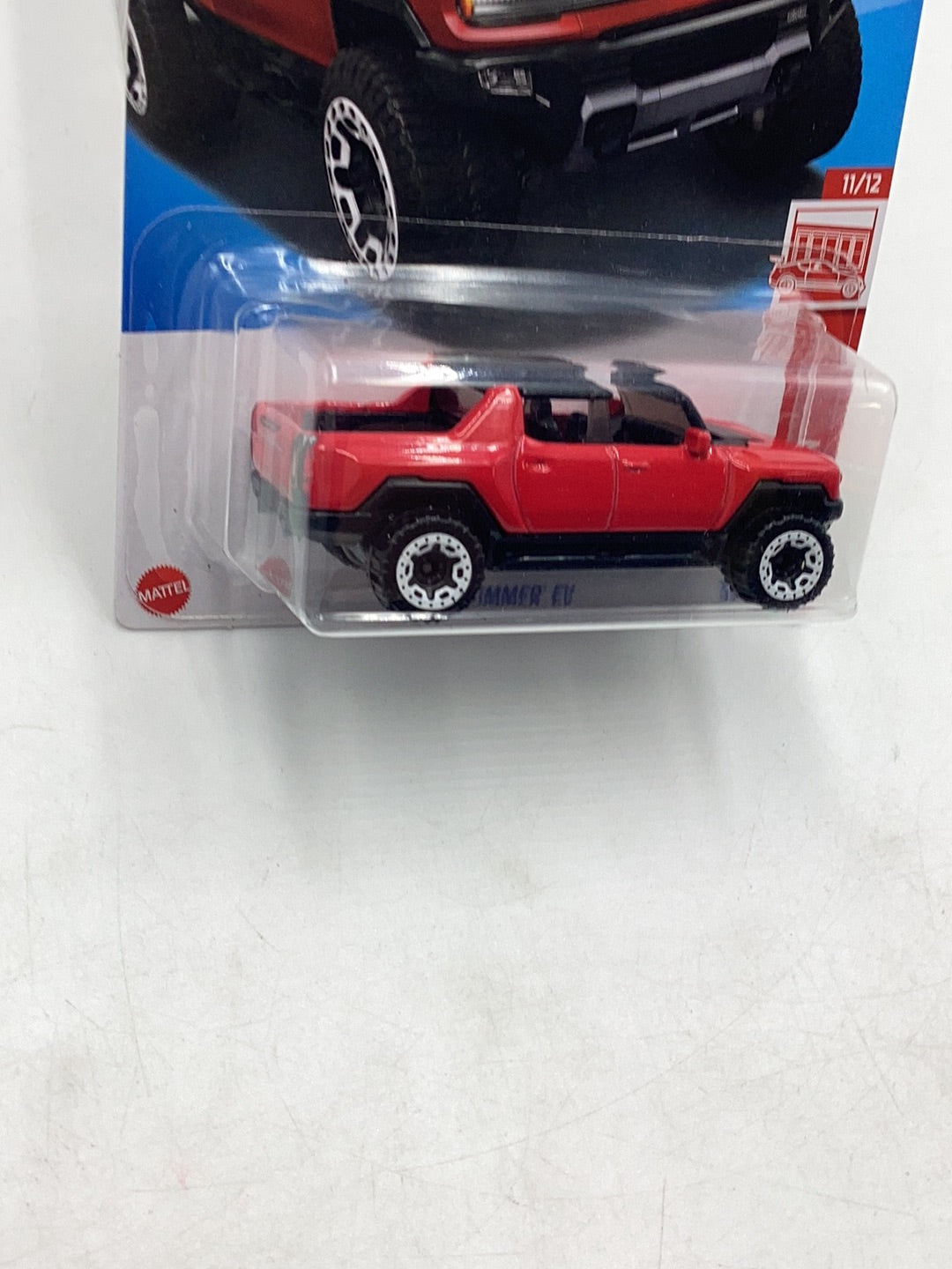 2023 Hot Wheels #116 GMC Hummer EV Red Edition