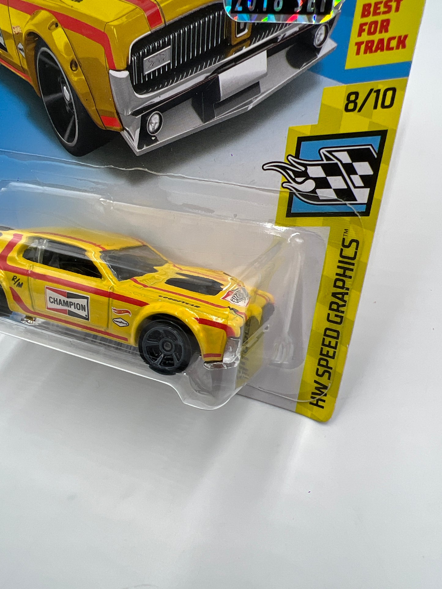 2018 Hot Wheels 68 Mercury Cougar Factory Sealed Kmart Exclusive Yellow 235B