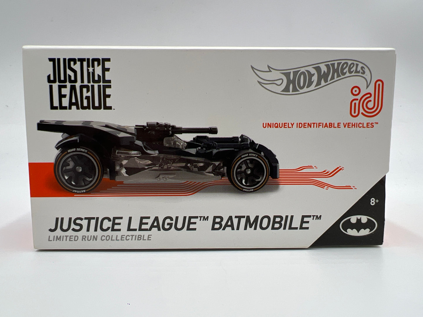 Hot Wheels iD Batman Series 1 #1 Justice League Batmobile Black Sealed