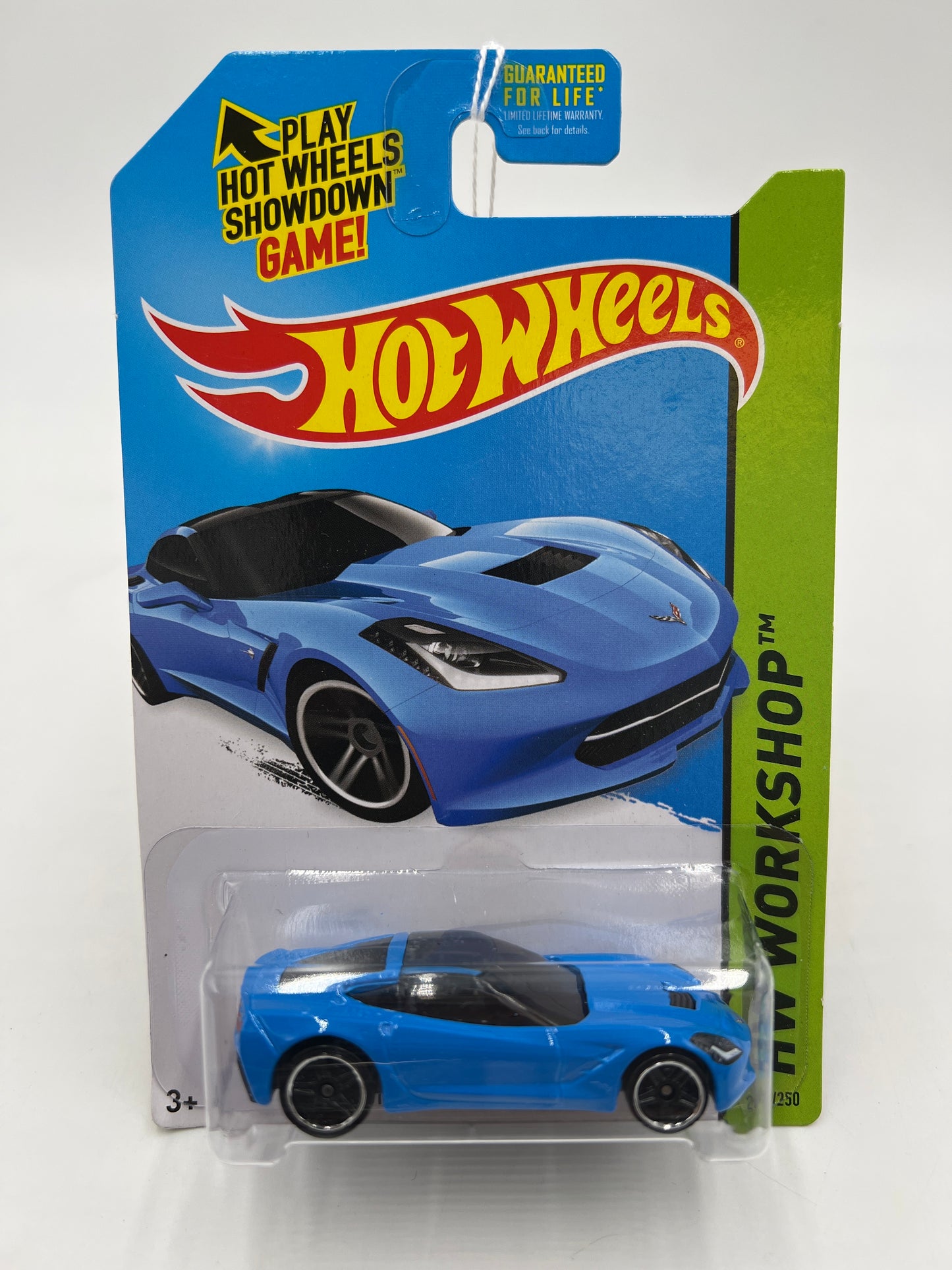 2014 Hot Wheels Workshop #207 2014 Corvette Stingray Blue