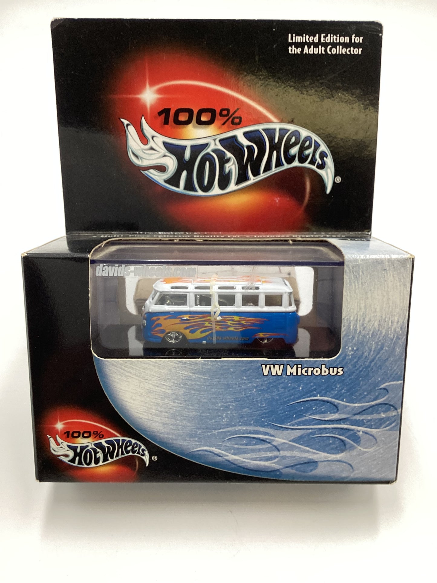 Hot Wheels 100% Davids Wheels VW Microbus Blue/White