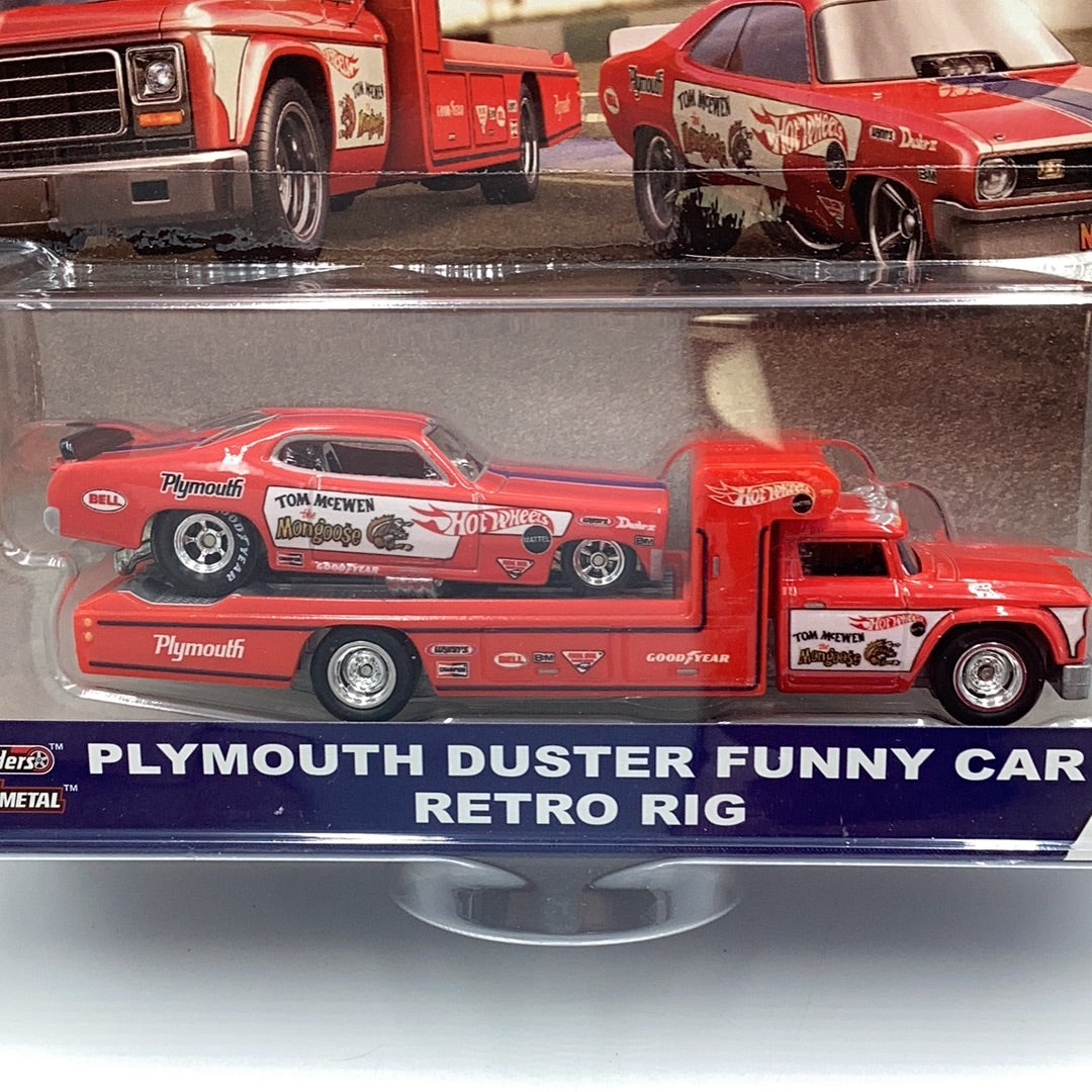 2018 HOT WHEELS CAR CULTURE TEAM Tom McEwen Mongoose Plymouth