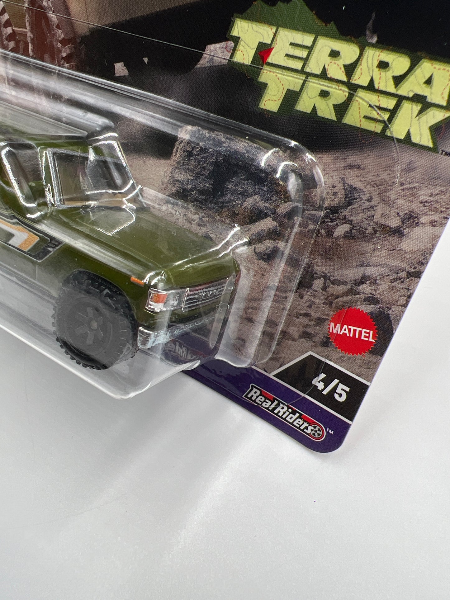 2024 Hot Wheels Premium Terra Trek #4 Toyota Land Cruiser FJ60 Green 245K