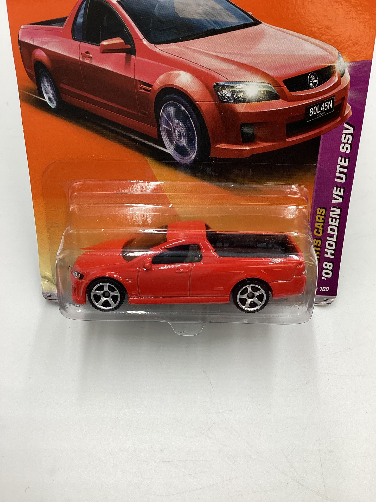 MatchboxSports Cars #2 08 Holden VE UTE SSV Red 209B