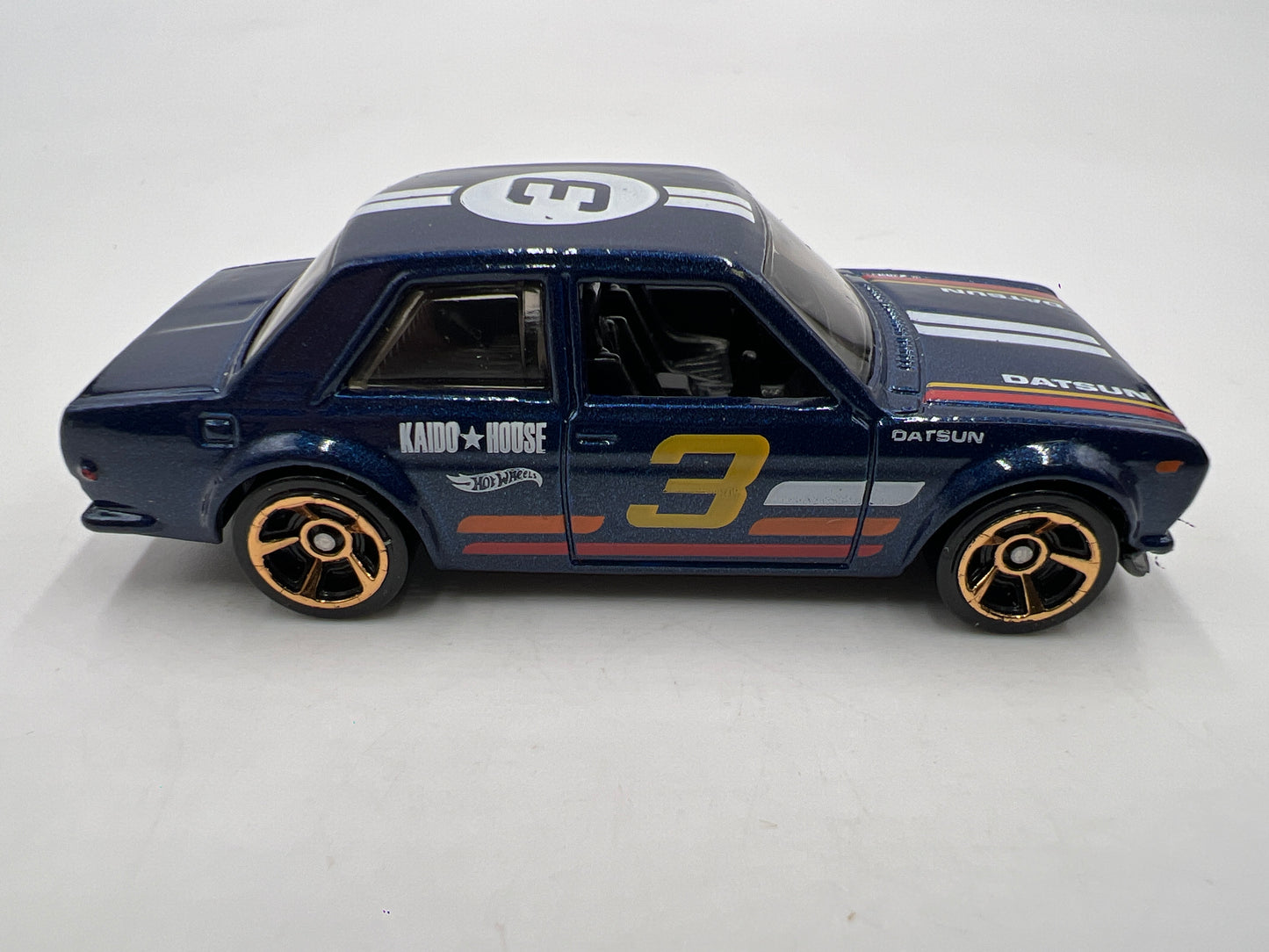 2022 Hot Wheels Mystery Models Series 1 #3 Chase 71 Datsun 510 Blue