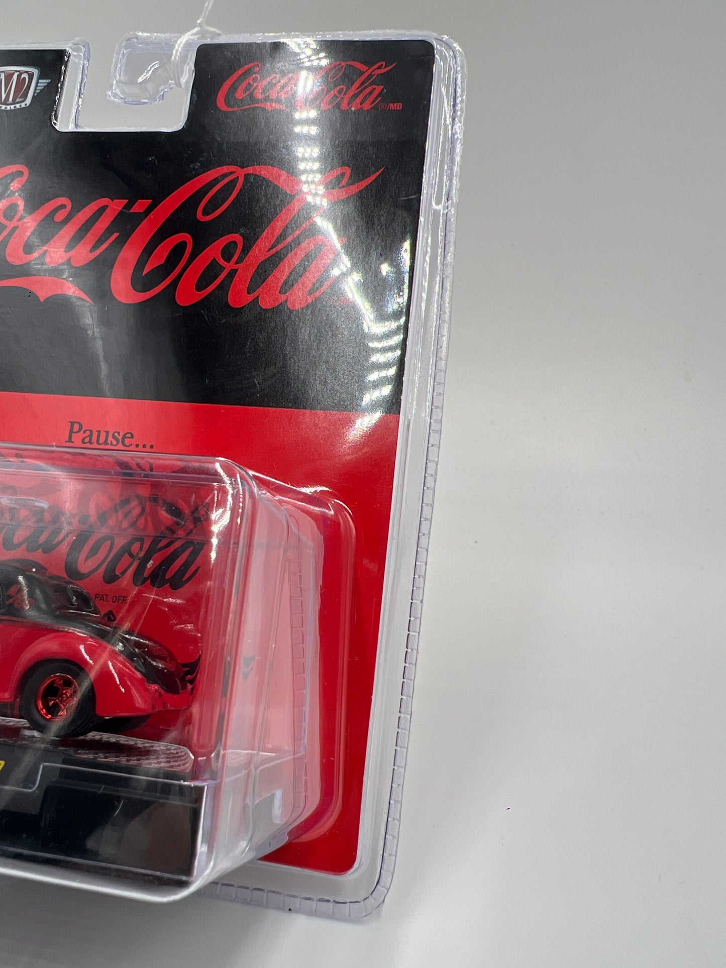 M2 Machines Coca Cola CHASE 1941 Willys Coupe Red/Black A50