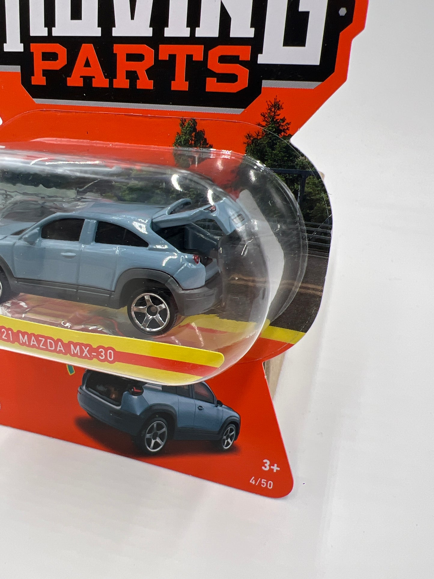 Matchbox Moving Parts #4 2021 Mazda MX-30 Light Blue 173D