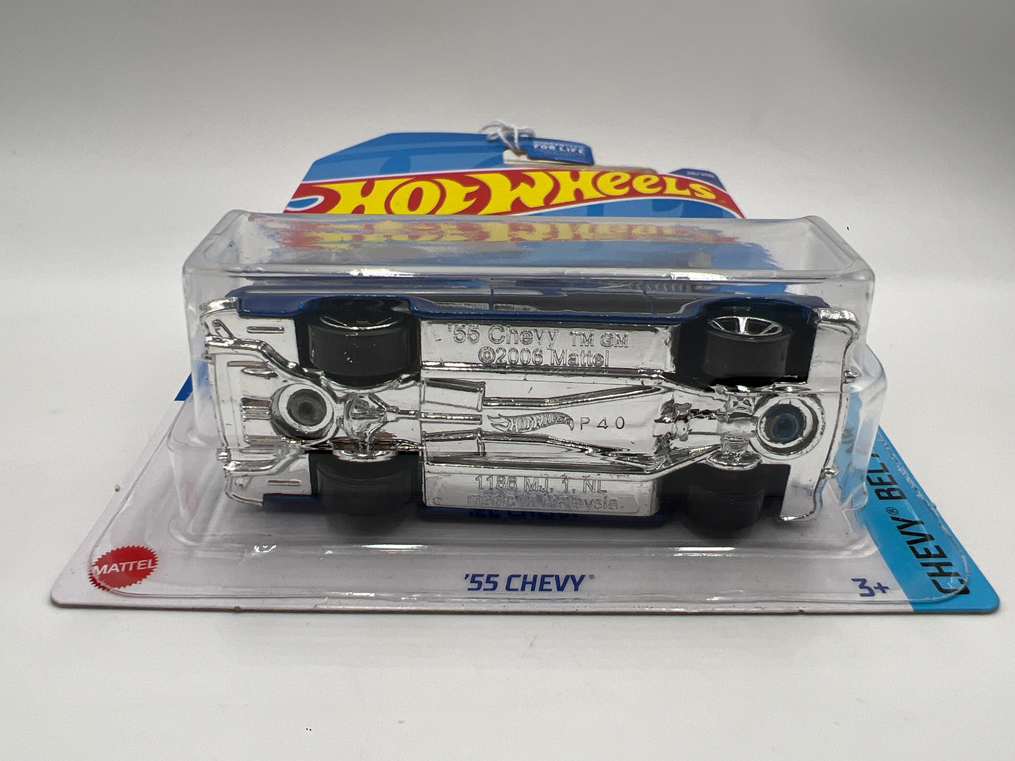 2022 Hot Wheels Chevy Bel Air #20 55 Chevy Blue 10B