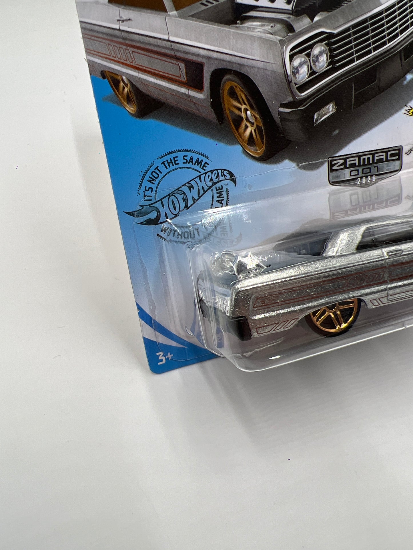 2020 Hot Wheels Walmart Exclusive Zamac 1 #58 64 Chevy Impala Tooned 145H