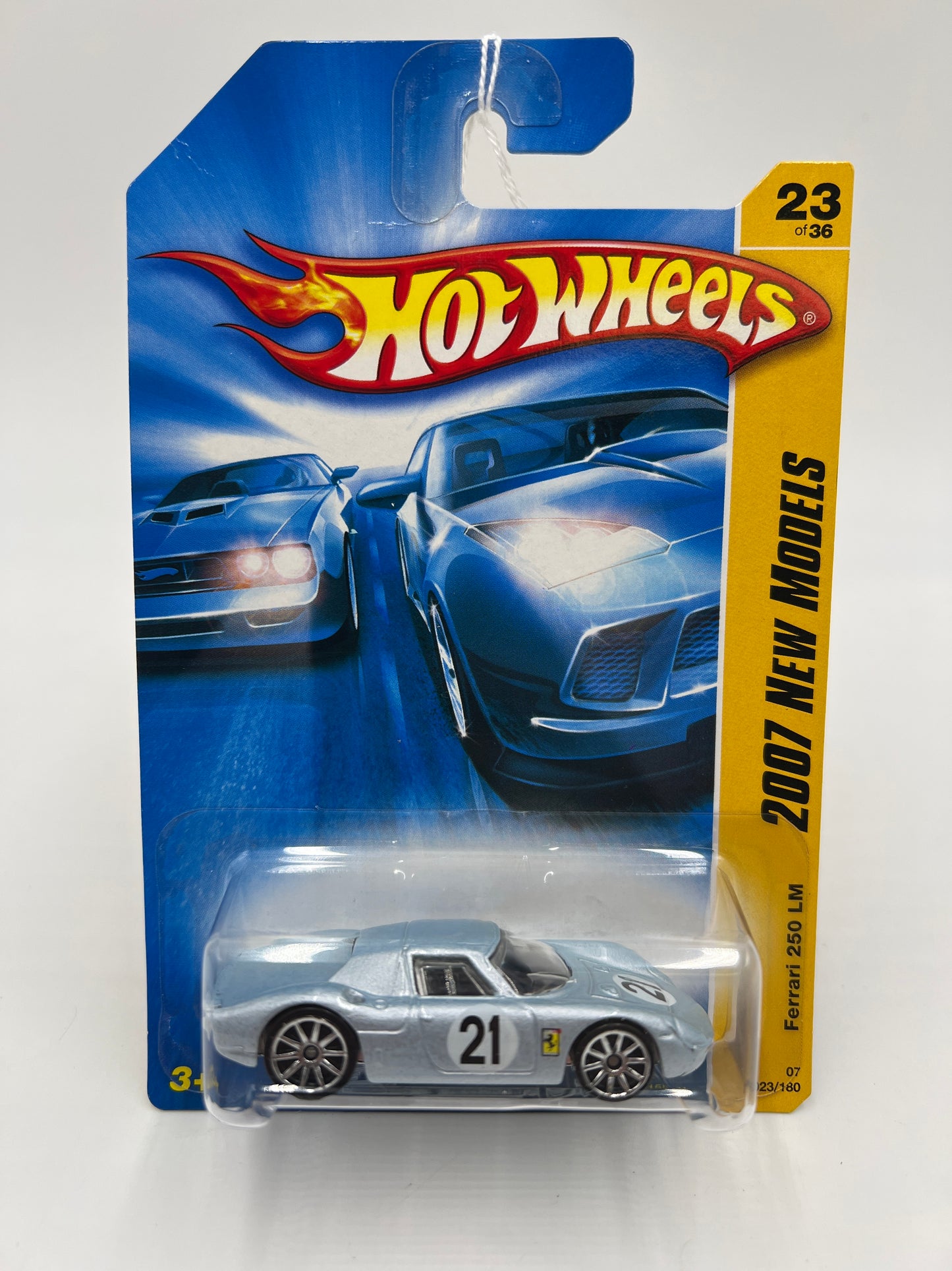 2007 Hot Wheels New Models #023 Ferrari 250 LM Blue/Silver