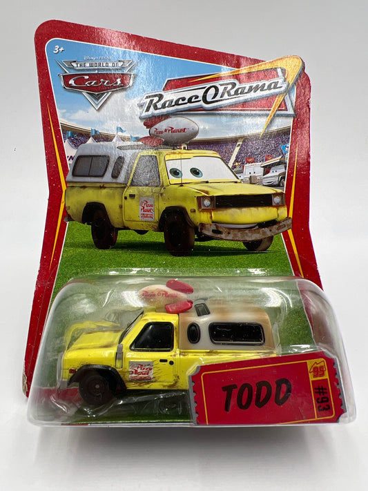Disney Pixar The World Of Cars Race O Rama #93 Todd
