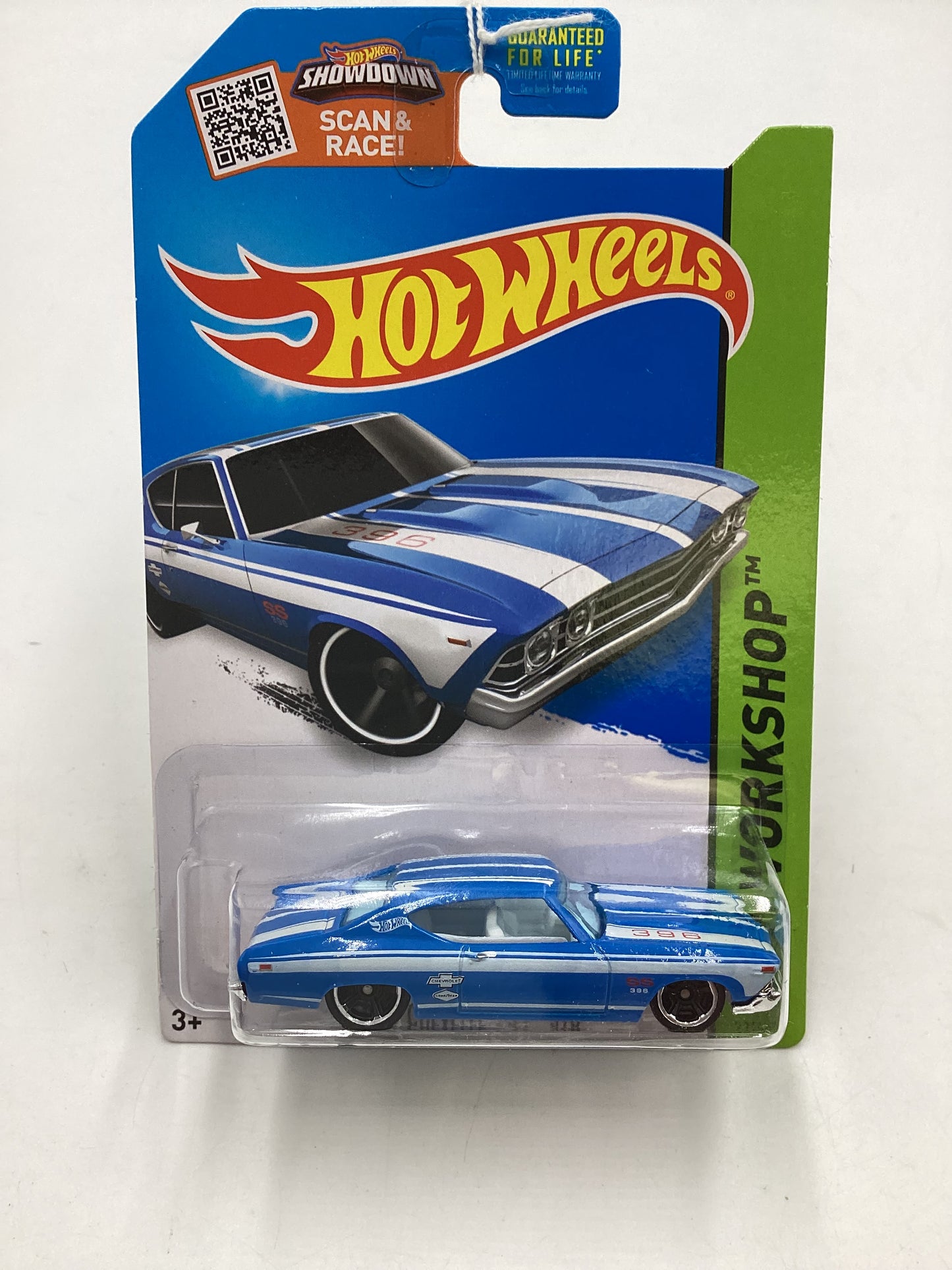 2015 Hot Wheels Kmart Exclusive #231 69 Chevelle SS 396 Blue 161D