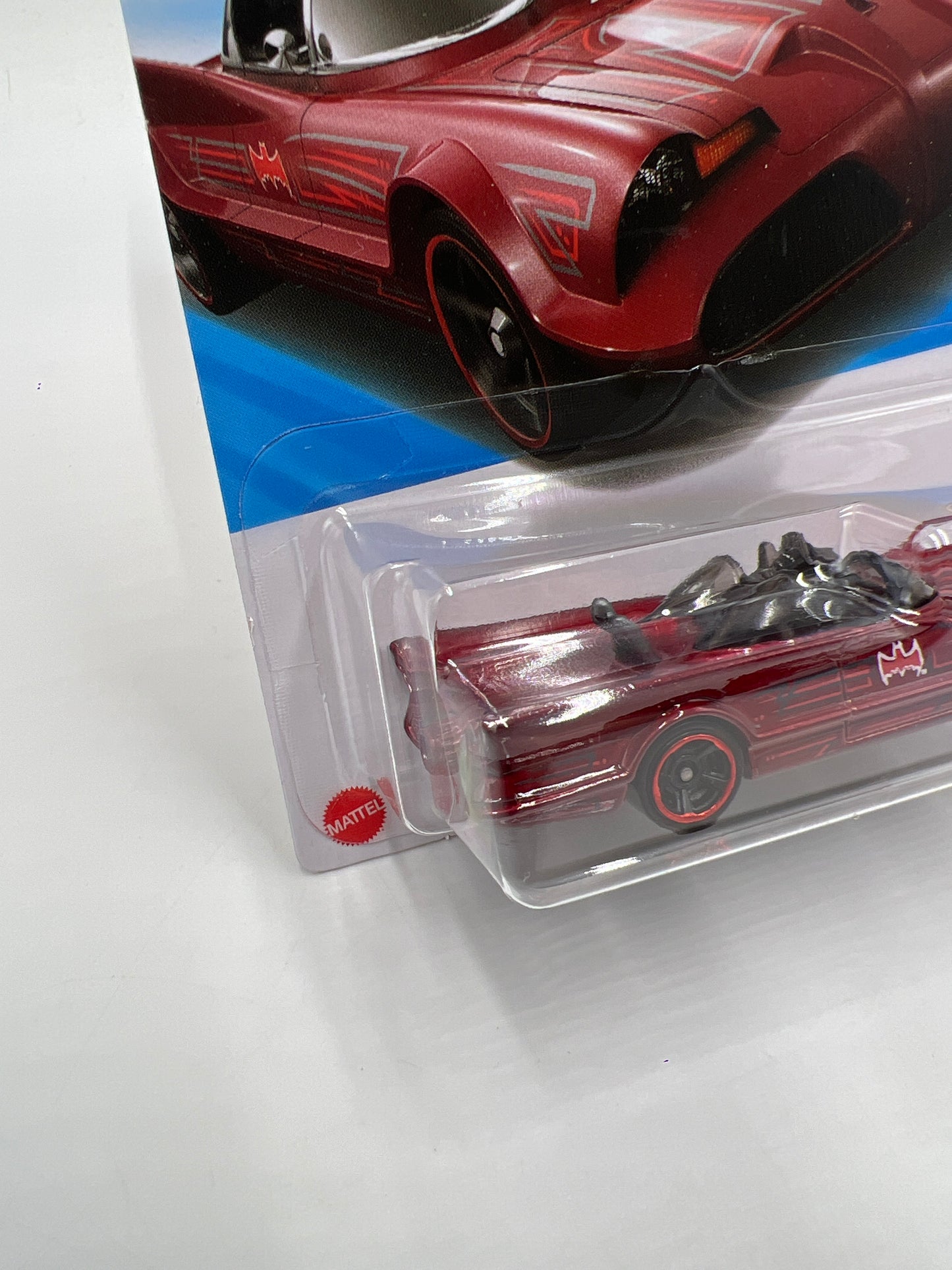 2025 Hot Wheels P Case Batman #103 TV Series Batmobile Red 117C