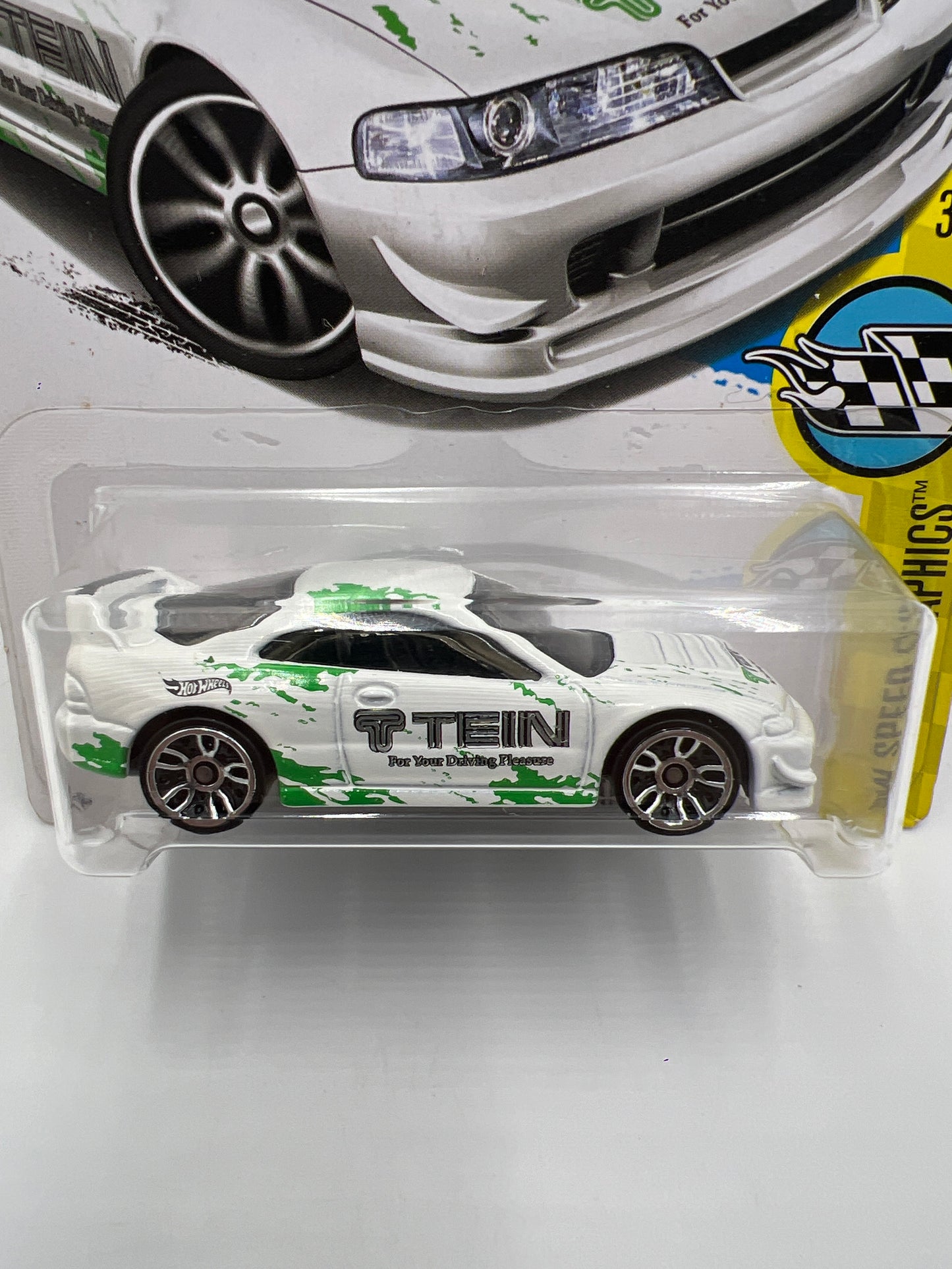 2017 Hot Wheels Speed Graphics #31 Custom 01 Acura Integra GSR White Tein 66D