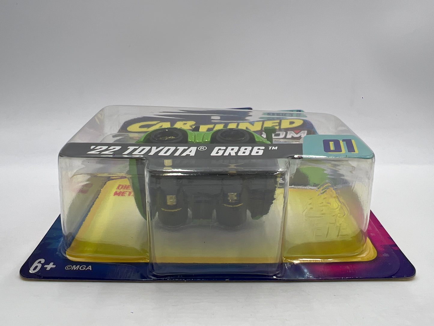 2025 MGA Car Tuned JDM Series 3 #1 22 Toyota GR86 Green