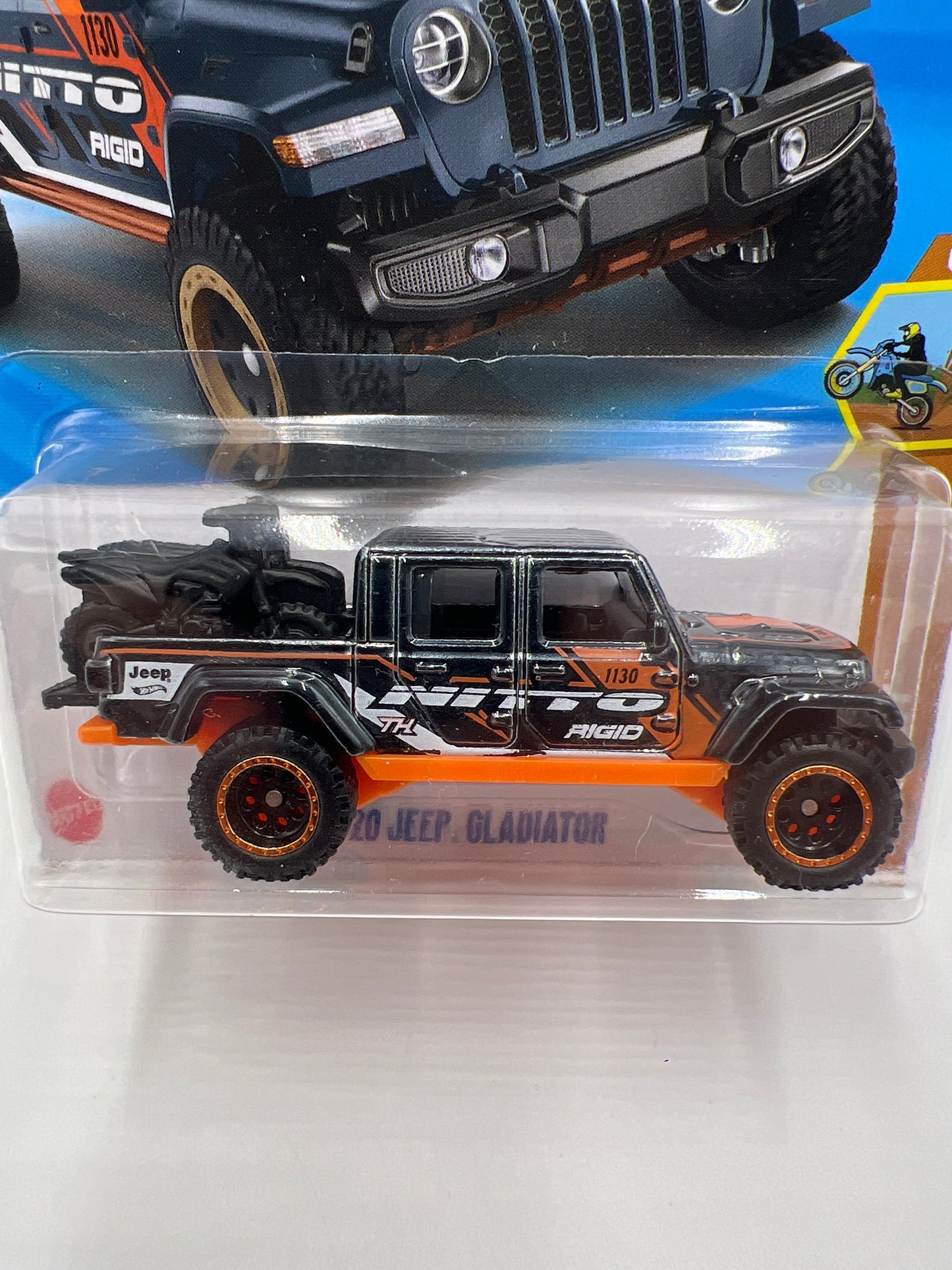 2025 Hot Wheels F Case Super Treasure Hunt #130 20 Jeep Gladiator Nitto W/Protector