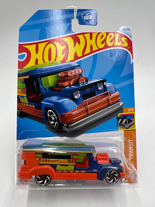 2024 Hot Wheels Fast Transit #30 Road Bandit Blue VV2