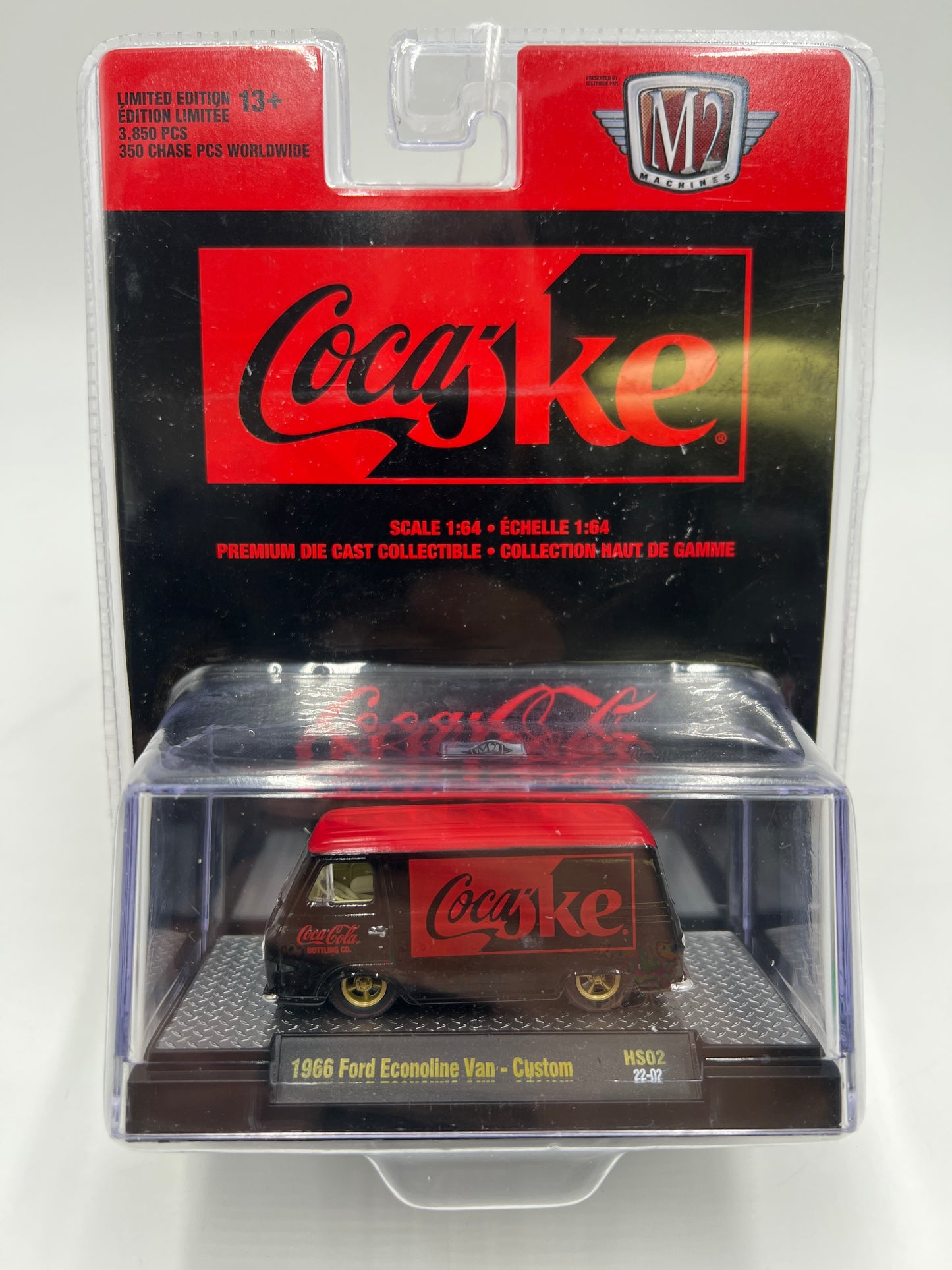 M2 Machines Coke 1966 Ford Econoline Van Custom HS02 193H