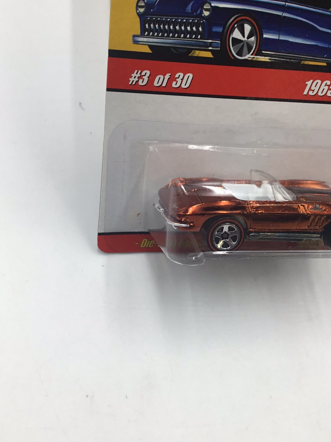 Hot wheels classics series 2 #3 1965 Corvette orange CC5