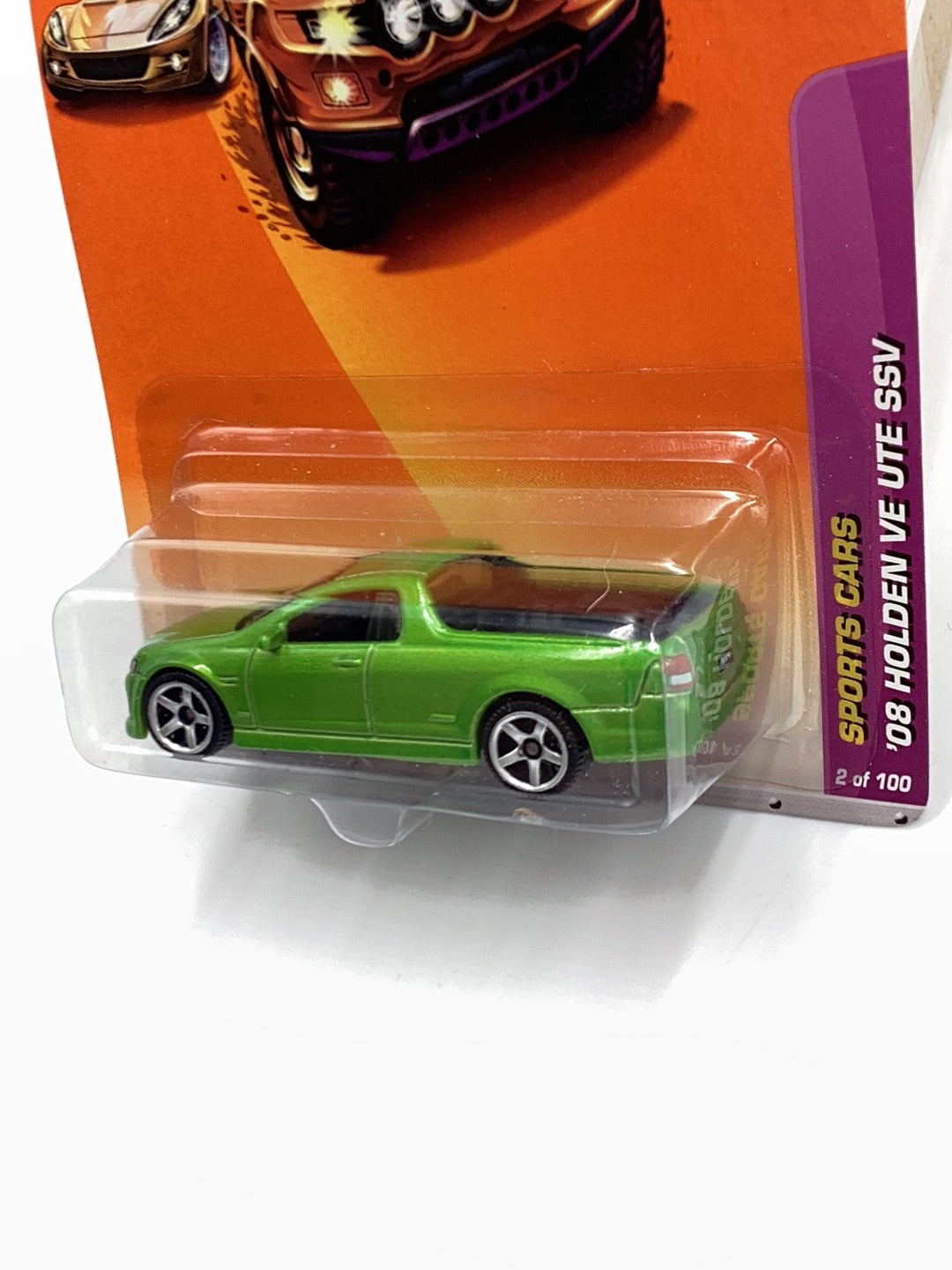 Matchbox #2 08 Holden VE UTE SSV Green 212A