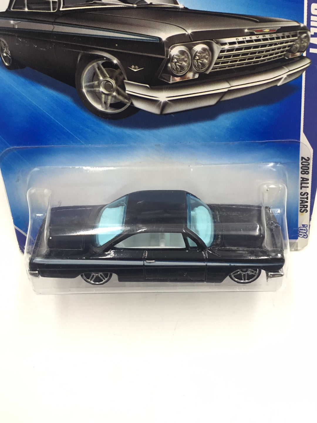 Hot wheels 2008 #76 62 Chevy Walmart Exclusive W6