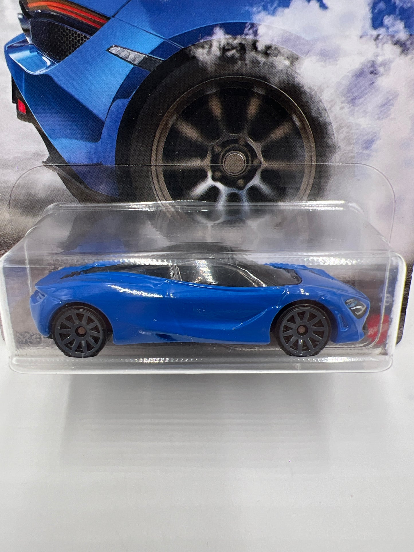 Hot Wheels Factory 500 HP #9 McLaren 720S Blue 153F