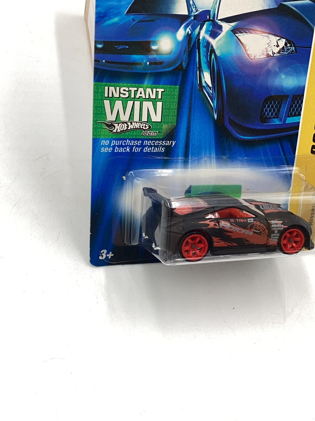 2006 Hot Wheels #19 Nissan Z new model card 80D