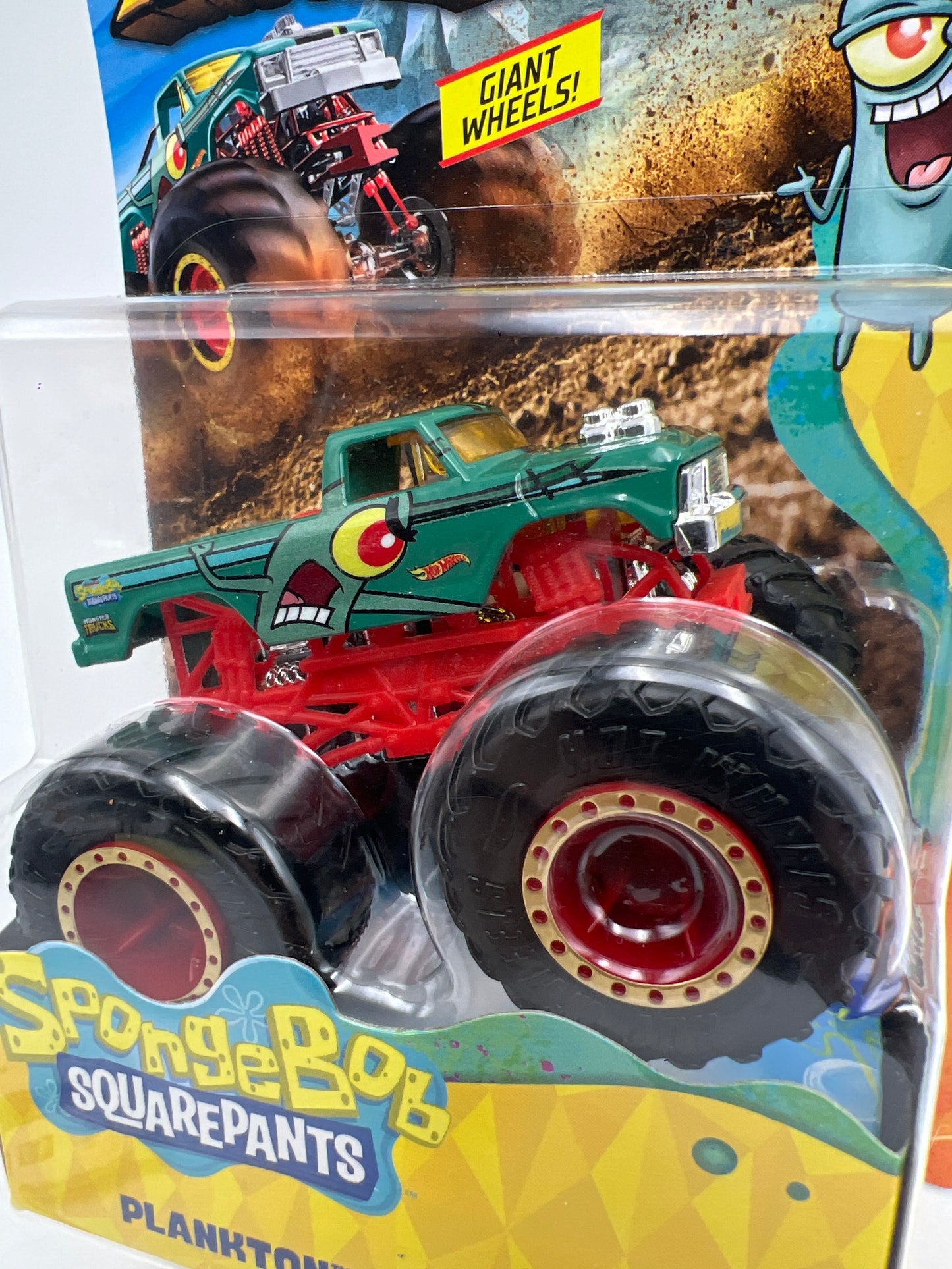 Hot Wheels Monster Trucks SpongeBob Series #5 Plankton