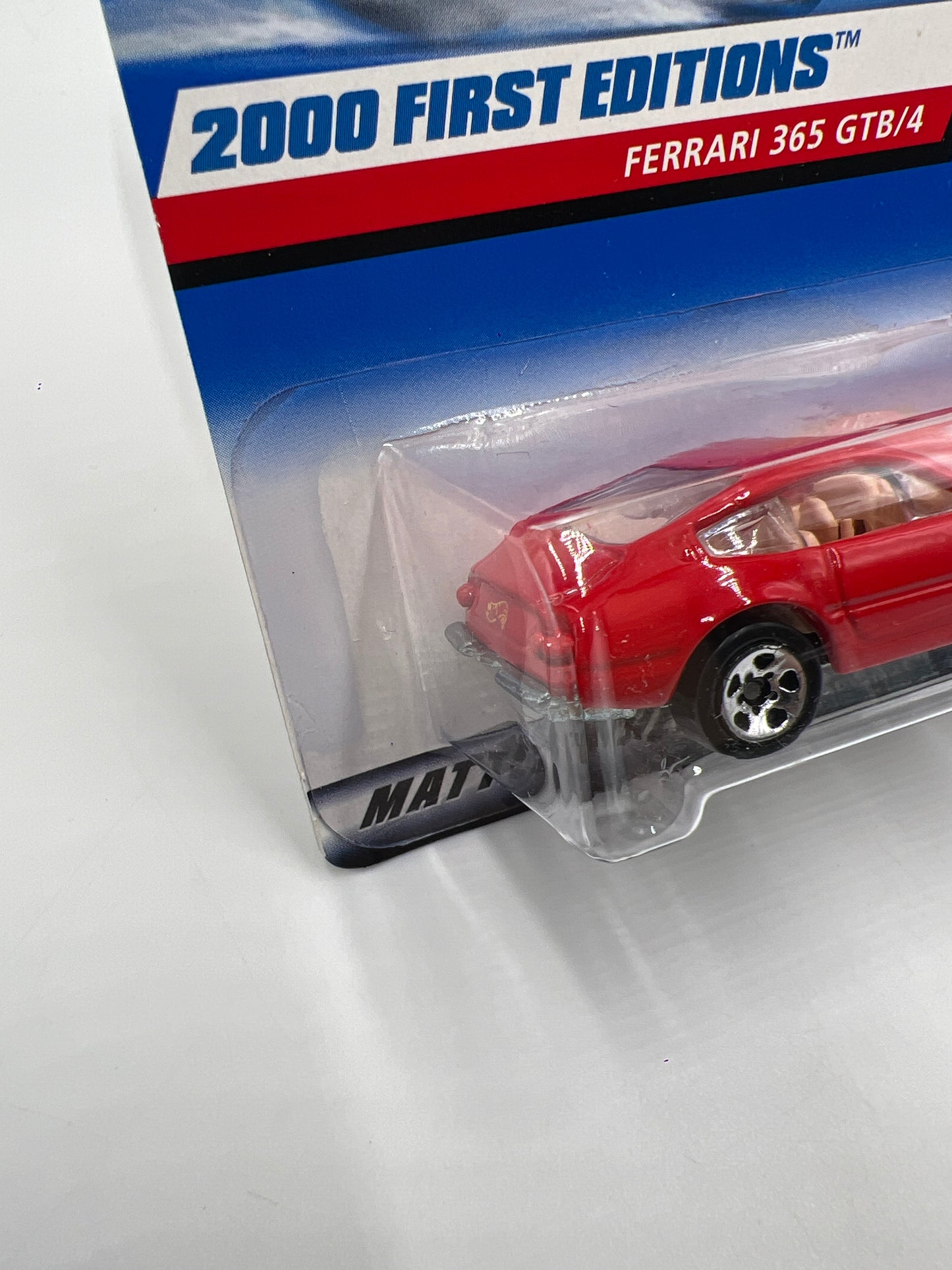 2000 Hot Wheels First Edition #61 Ferrari 365 GTB/4 Red SR