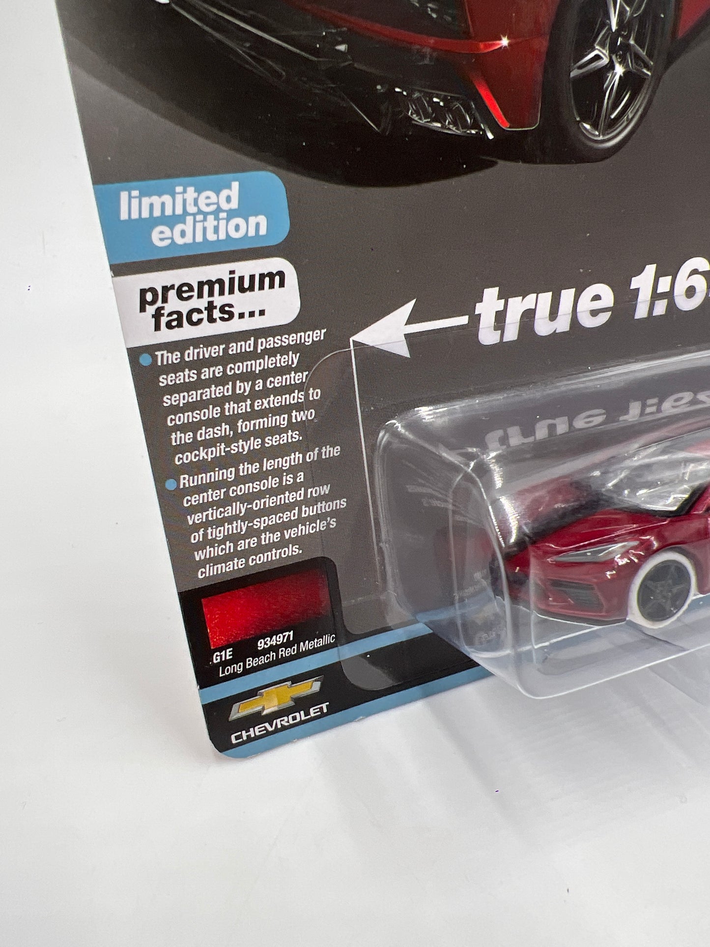 Auto World Sports Cars Release 1 Version A Ultra Red CHASE 2020 Chevy Corvette C8 Red