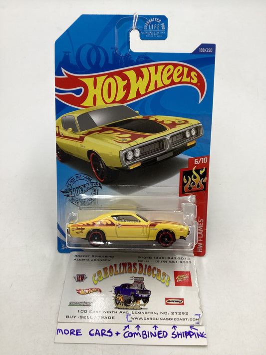 2020 Hot Wheels #188 71 Dodge Charger (Small Crease) 51E