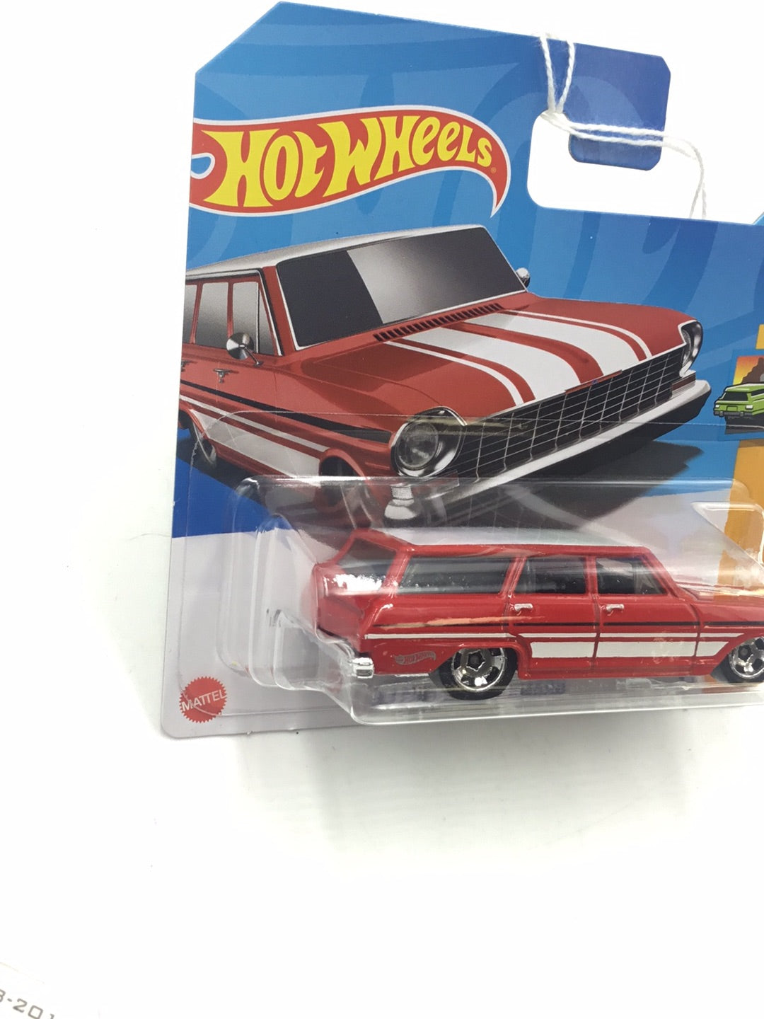 2023 hot wheels Short Card #222 64 Chevy Nova Wagon DD7