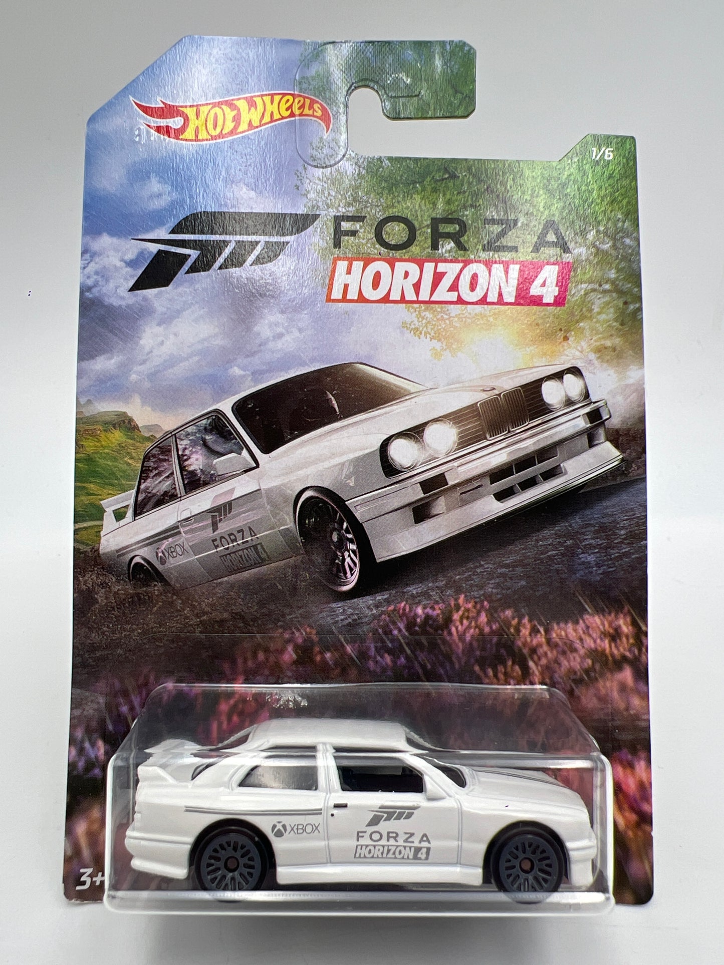 Hot Wheels Forza Horizon 4 #1 92 BMW M3 White 163A
