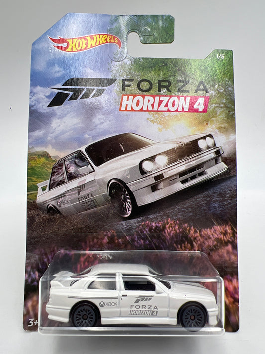 Hot Wheels Forza Horizon 4 #1 92 BMW M3 White 163A