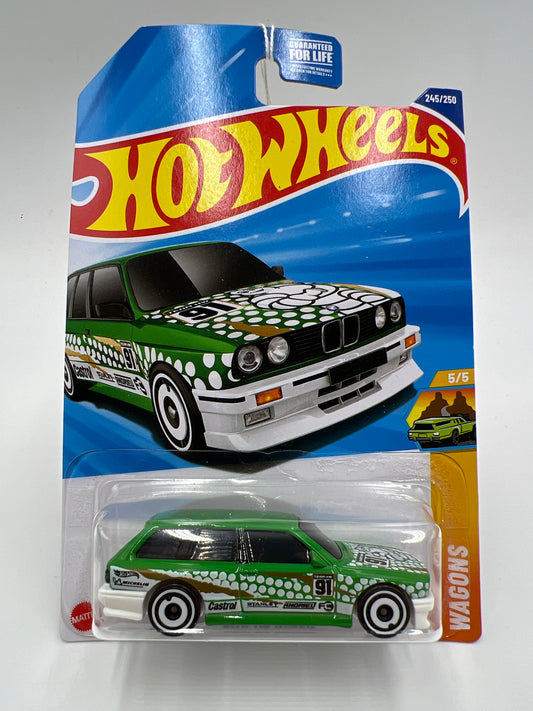 2025 Hot Wheels P Case Wagons #245 BMW M3 Wagon Green 108B