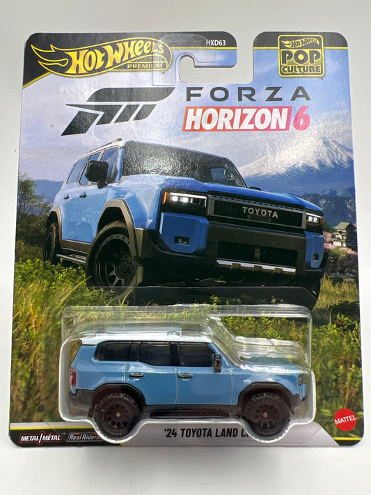 2026 Hot Wheels Premium Pop Culture Forza Horizon 6 24 Toyota Land Cruiser Blue