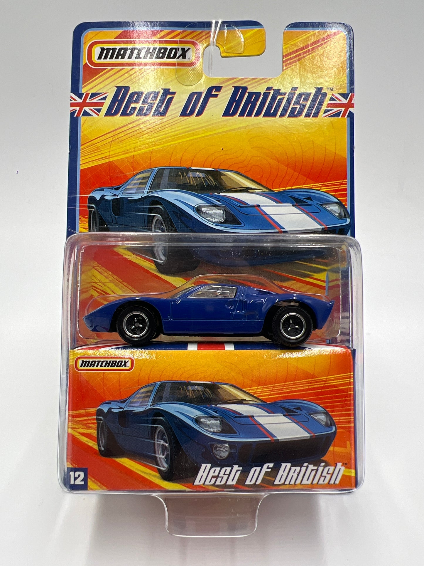 Matchbox Best Of British #12 Ford GT40 Blue SR