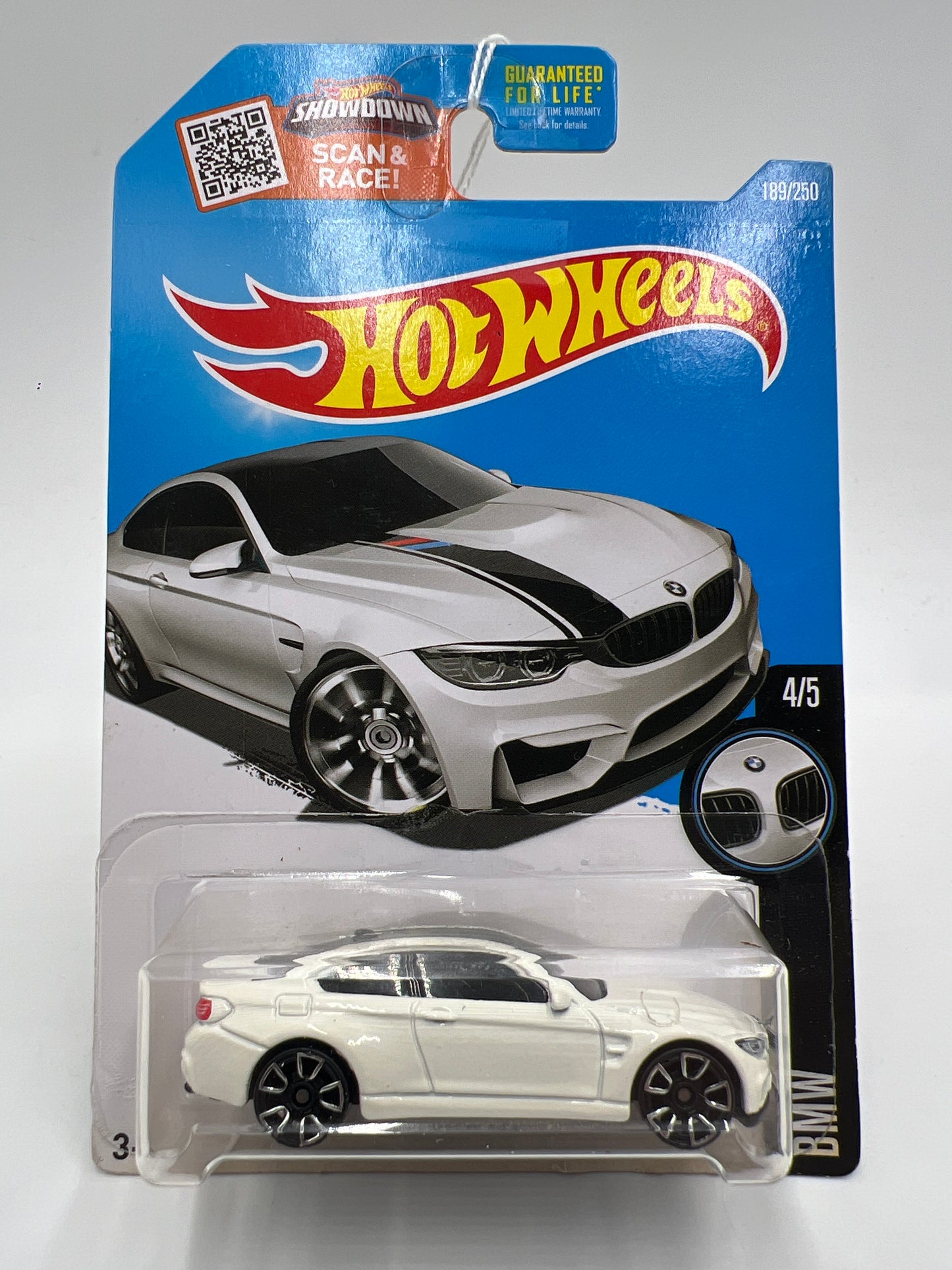 2016 Hot Wheels #189 BMW M4 White