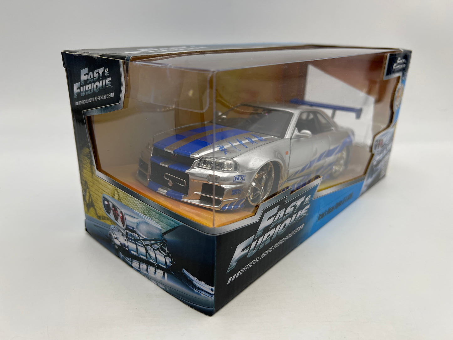 Jada 1/24 Scale Fast & Furious Brians Nissan Skyline GT-R R34