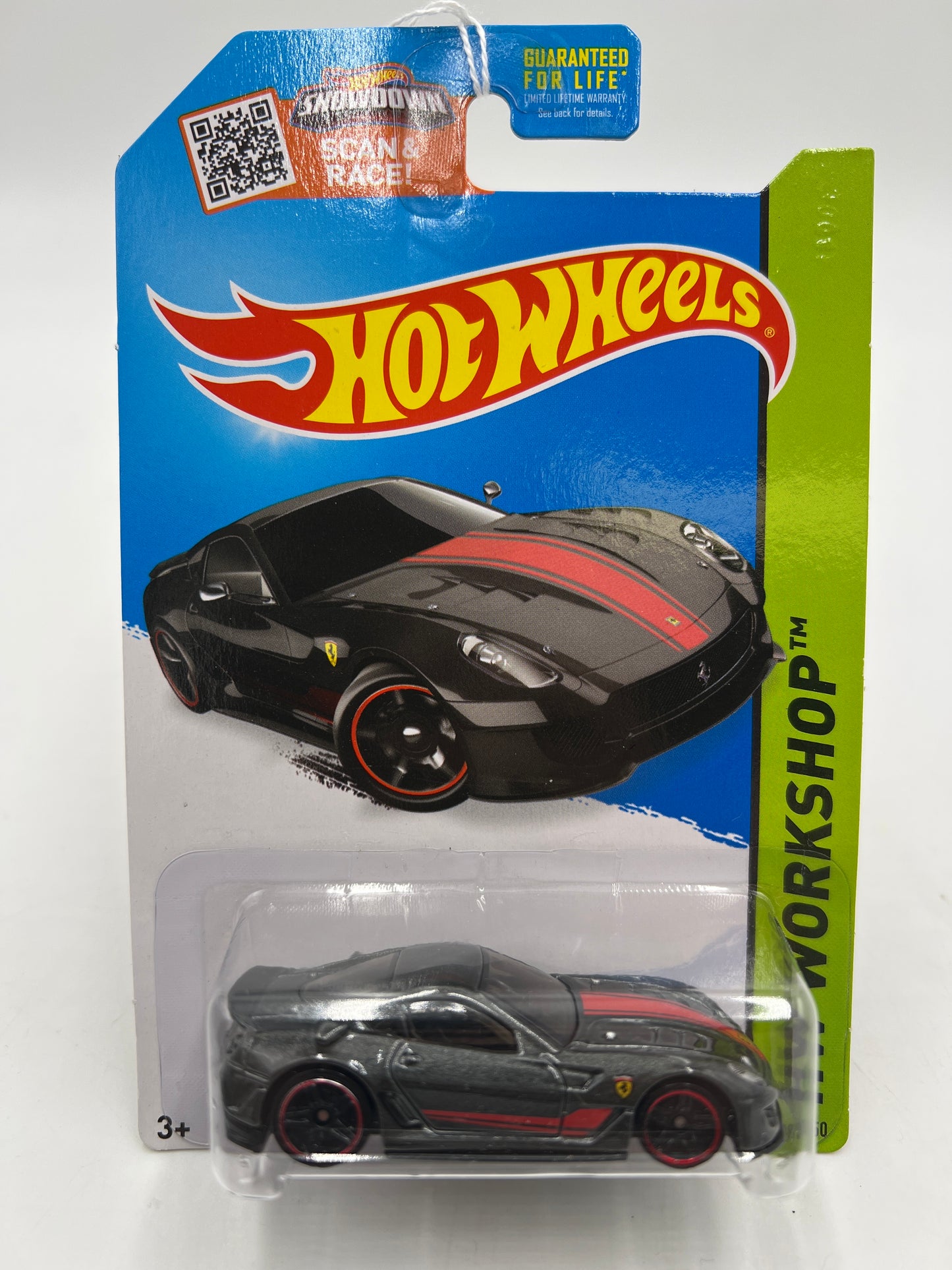 2015 Hot Wheels Workshop #188 Ferrari 599XX Black