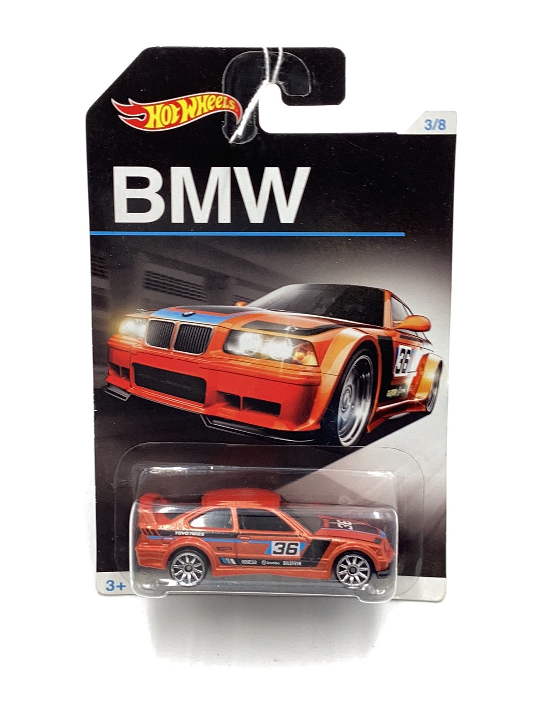 Hot wheels BMW series BMW E36 M3 race Walmart exclusive 151D