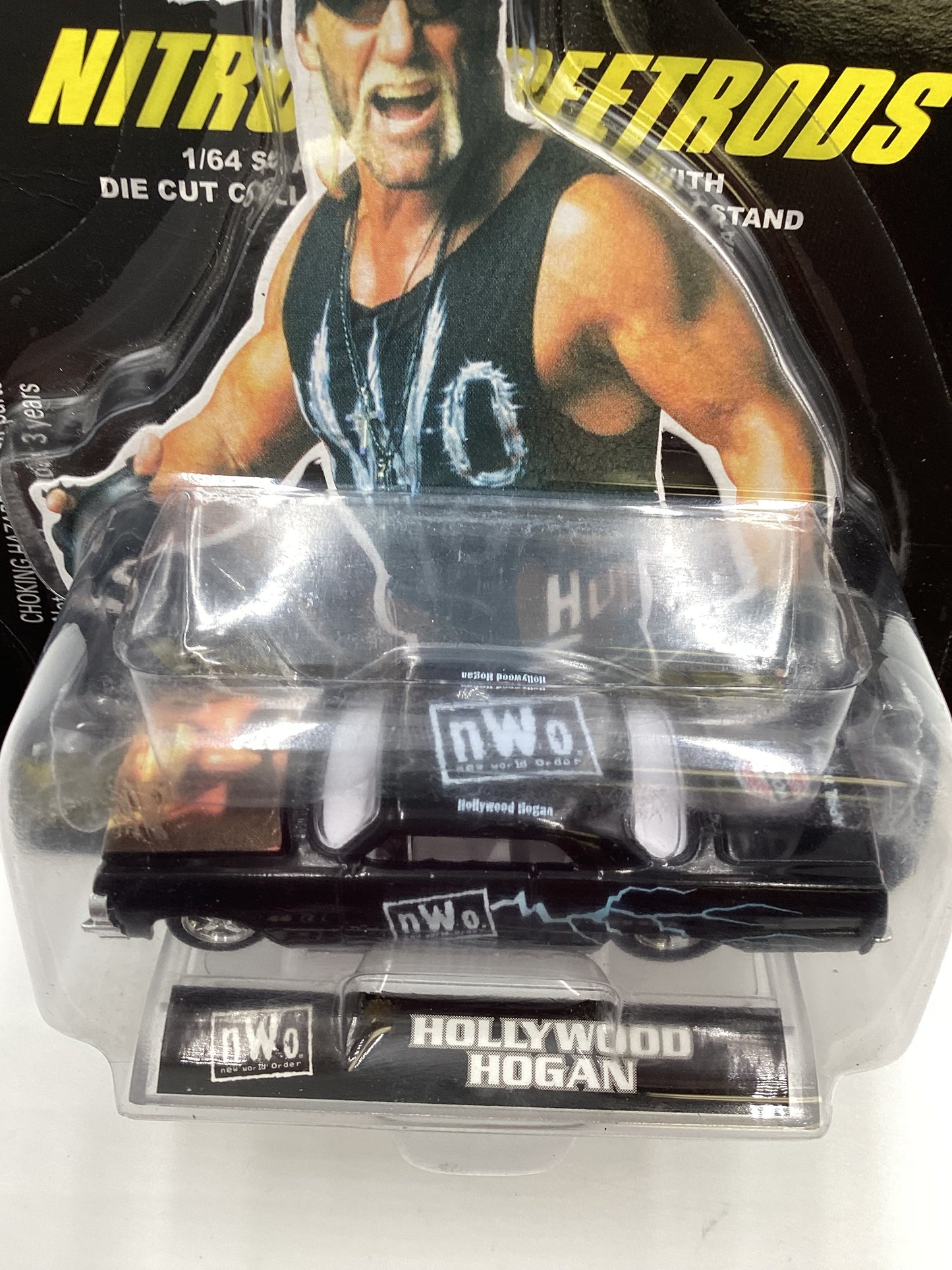 Racing Champions NWO Nitro Streetrods Hollywood Hogan 64 Impala Black SR