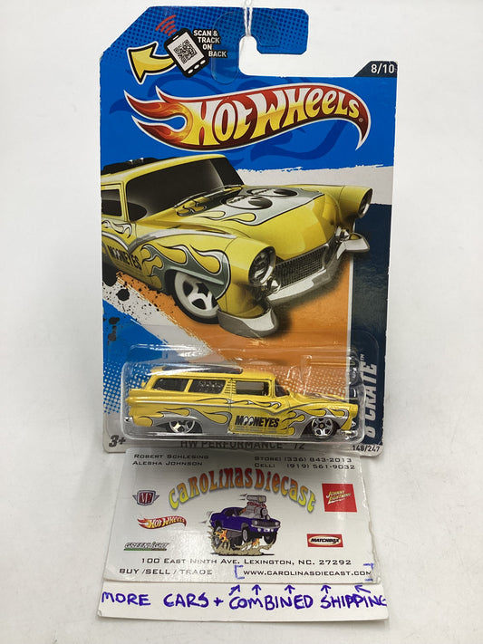 2012 Hot Wheels HW Performance #148 8 Crate Mooneyes Yellow