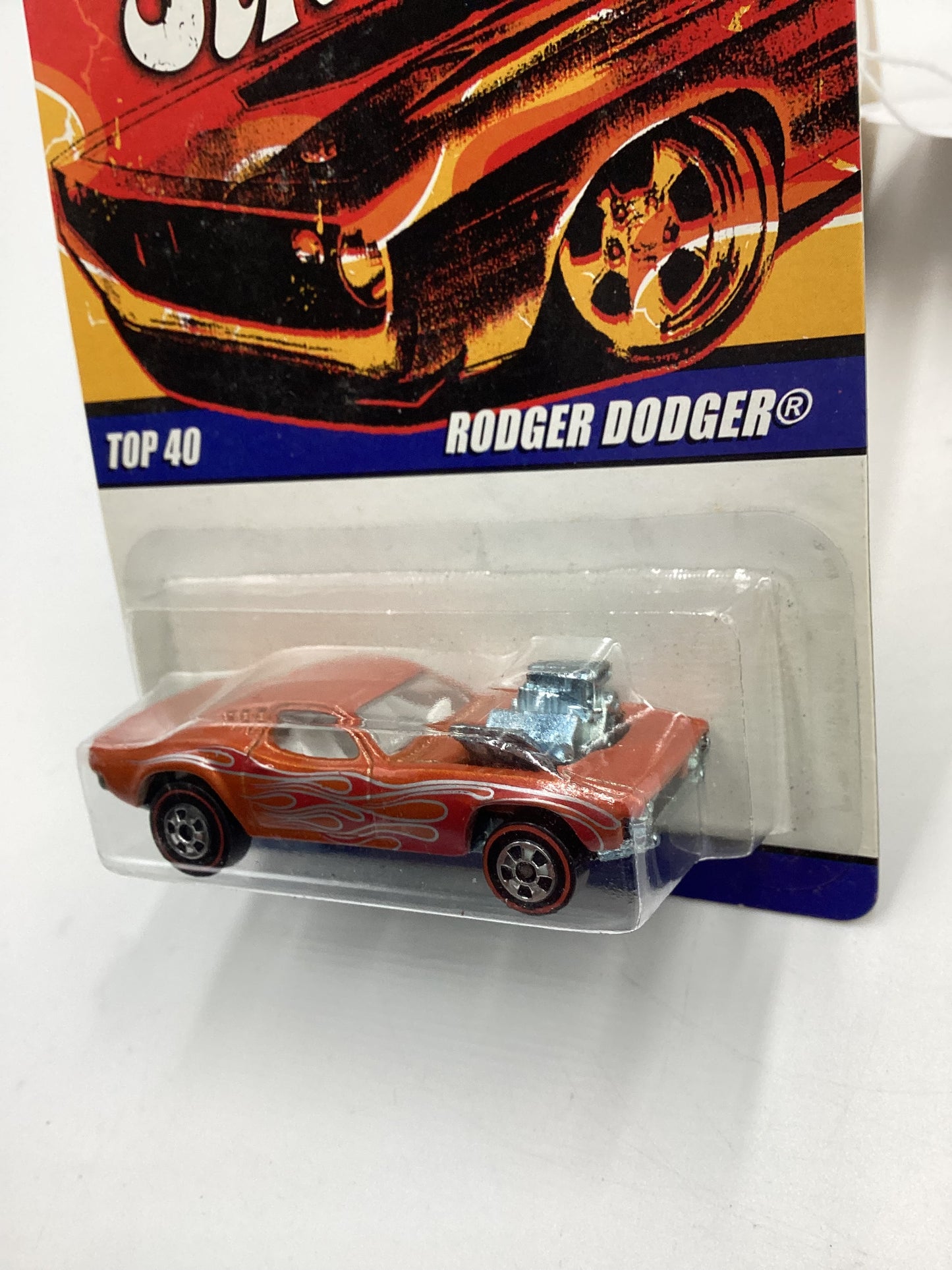 Hot Wheels 40th Anniversary Since 68 Series #26 Rodger Dodger Orange SR